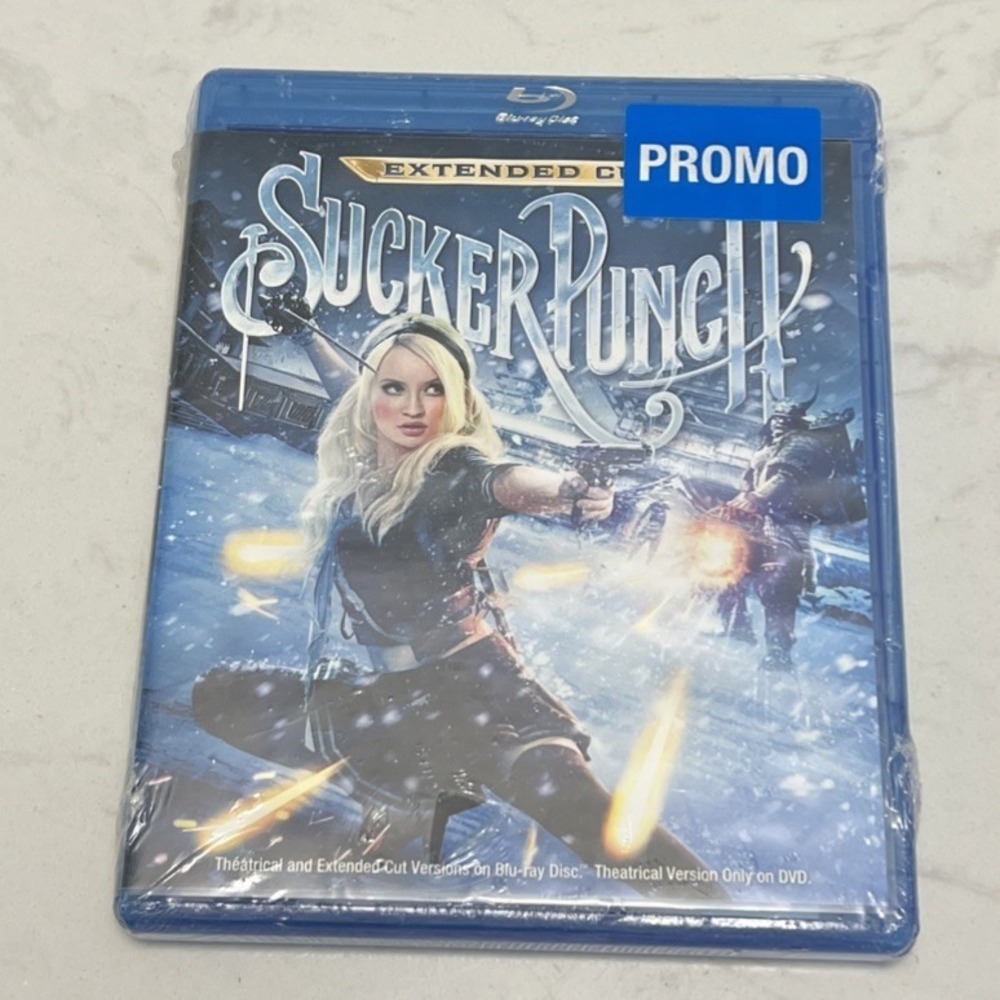 Sucker Punch Extended Cut ‎ Emily Browning Zack Snyder Film Blu-Ray DVD Sealed